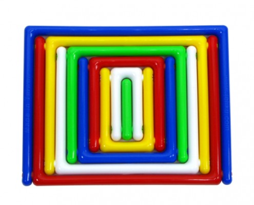 Jeliku is a colorful educational toy and you can fold it to a name card size.