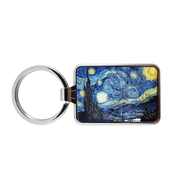 promotional keyring with Starry Night