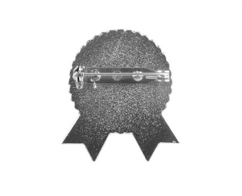 The back of Company Anniversary Metal Pin Badge