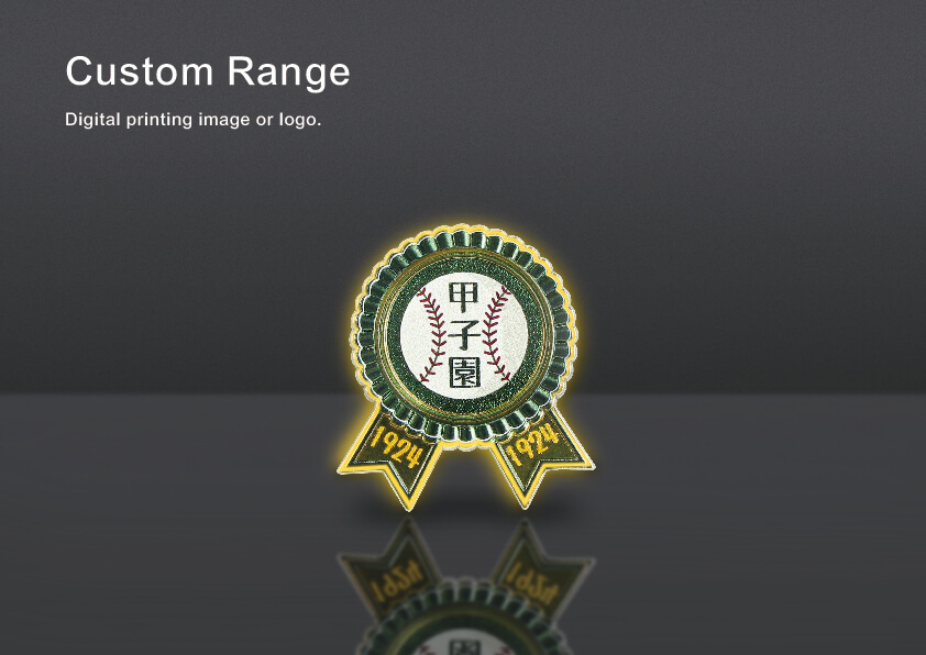 Custom range of Company Anniversary Metal Pin Badge