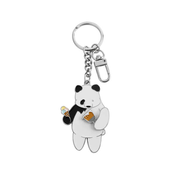 Panda Fill-in Series Keychain – Polar Bear