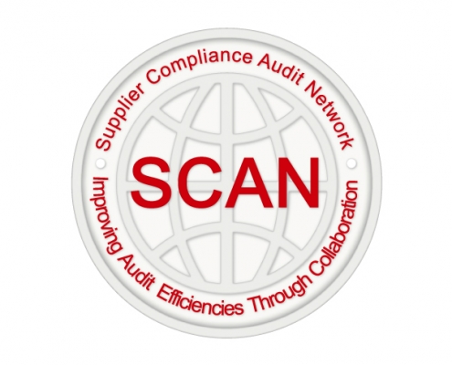 SCAN反恐验厂认证的企业标志