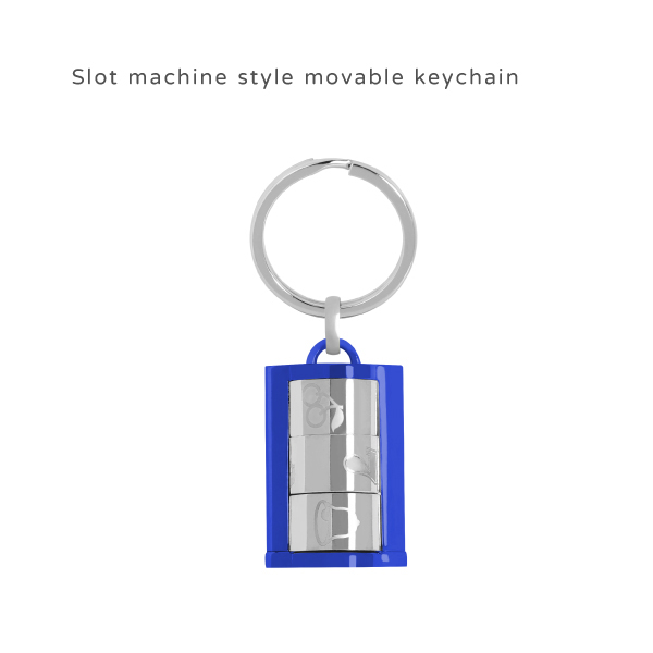 The formal photo of Slot Machine Customized Keychain