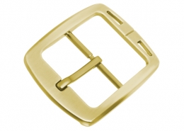 Simple Fashion Metal Belt Buckle is matt gold plated