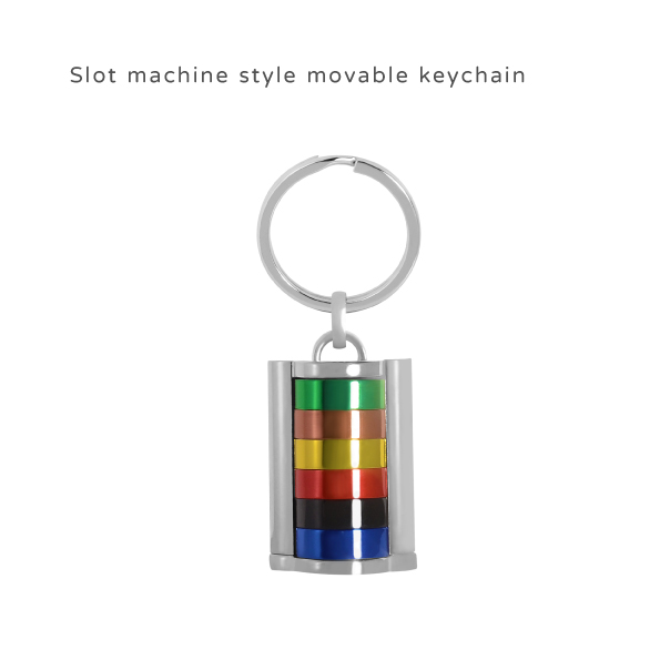 The Formal photo of Colorful Advertisement Keychain