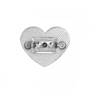 The clasp of Heart Metal Clasp Accessory