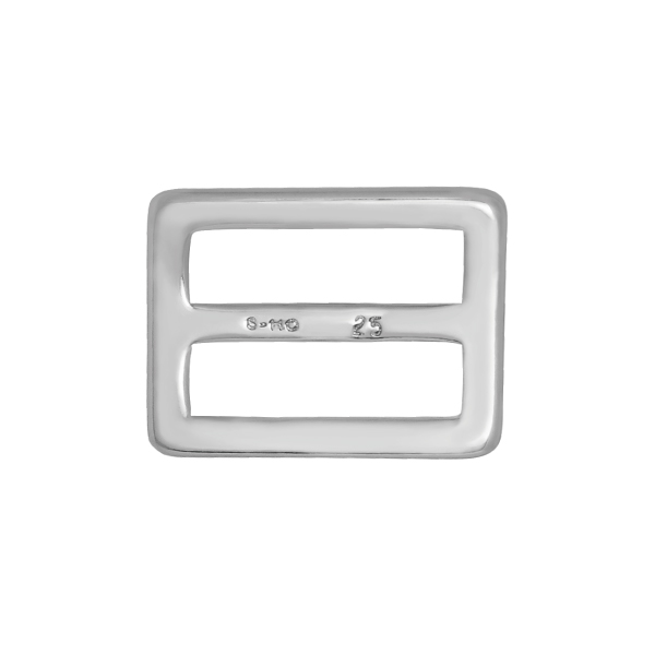Metal Accessory Square Buckle is made of zinc alloy.