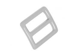 The design of Metal Accessory Square Buckle is simple but classic.
