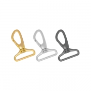Strap Metal Hook Buckle can be plated with different colors.