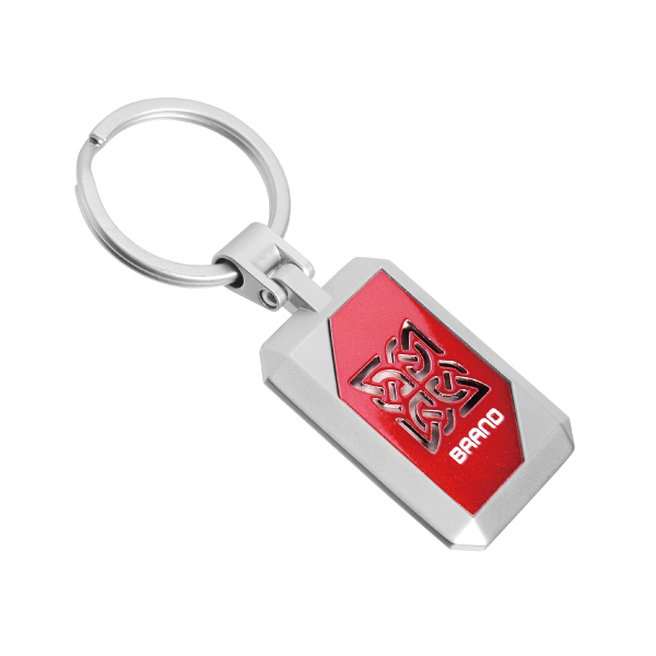 Custom Hollow Center Soft Enamel Keychain is hollow out design