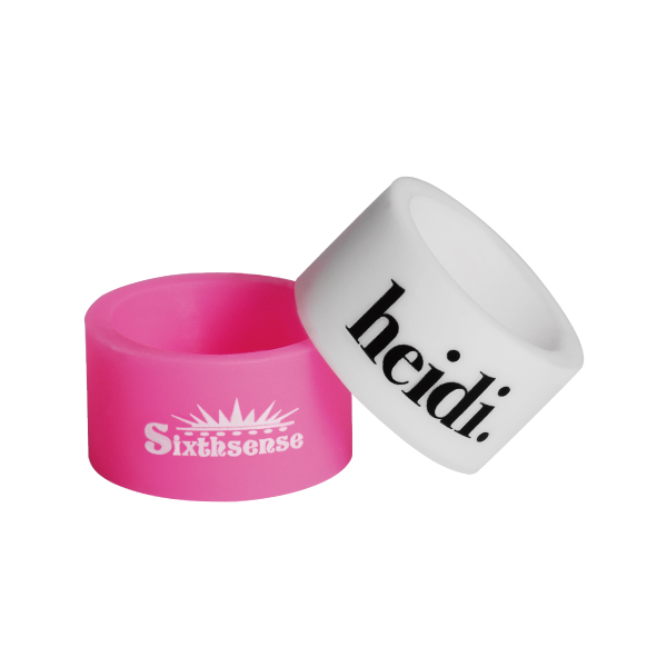Personalised Creative Rubber Ring is a great gift to promote your brand or band.
