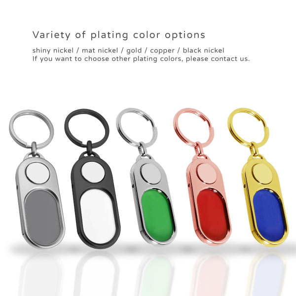 Variety of plating color options on
