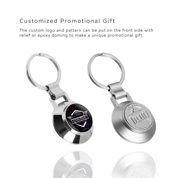 Round Custom Keychain With Bottle Opener can be a great customized promotional gift.