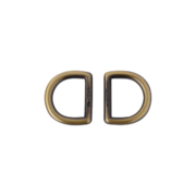 D Shaped Metal Ring Accessory is made of zinc alloy