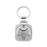 The bottle opener is part of Square Bottle Opener Keychain.