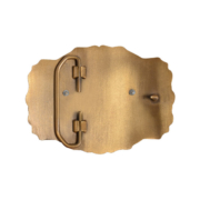 The metal ring of Vintage Bronze Belt Buckle