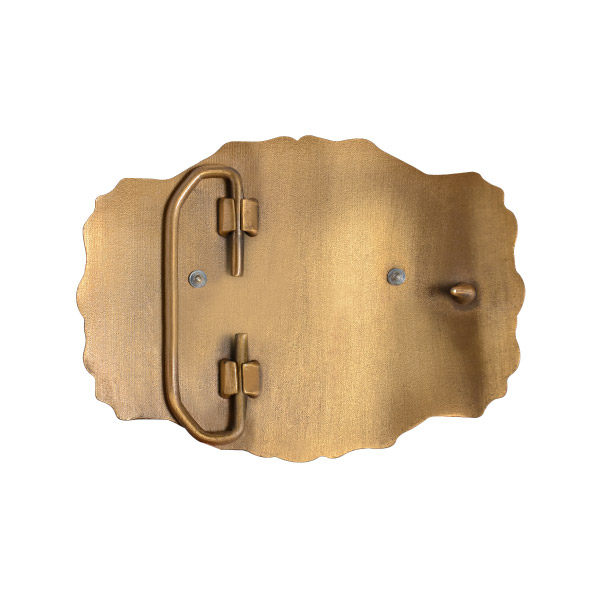 The metal ring of Vintage Bronze Belt Buckle
