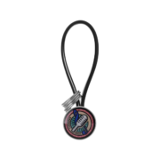 Customize Custom PVC Loop Round Keychain with your logo and pattern.